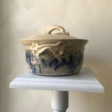 Blue and White Pottery Dish