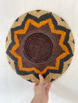 Colourful Woven Patterned Basket
