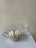 Glass Tea Cup Set With Tray