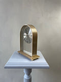 Vintage Arched Gold Clock by Argo