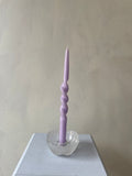 Frosted Glass Shell Design Candle Holder