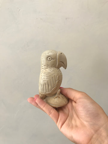 Carved Parrot