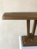 Brown Art Deco Desk Lamp