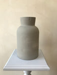Cement Painted Glass Vase