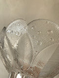 Scandinavian Glass Textured Bowl