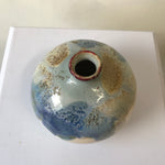Blue and White Pottery Bud Vase
